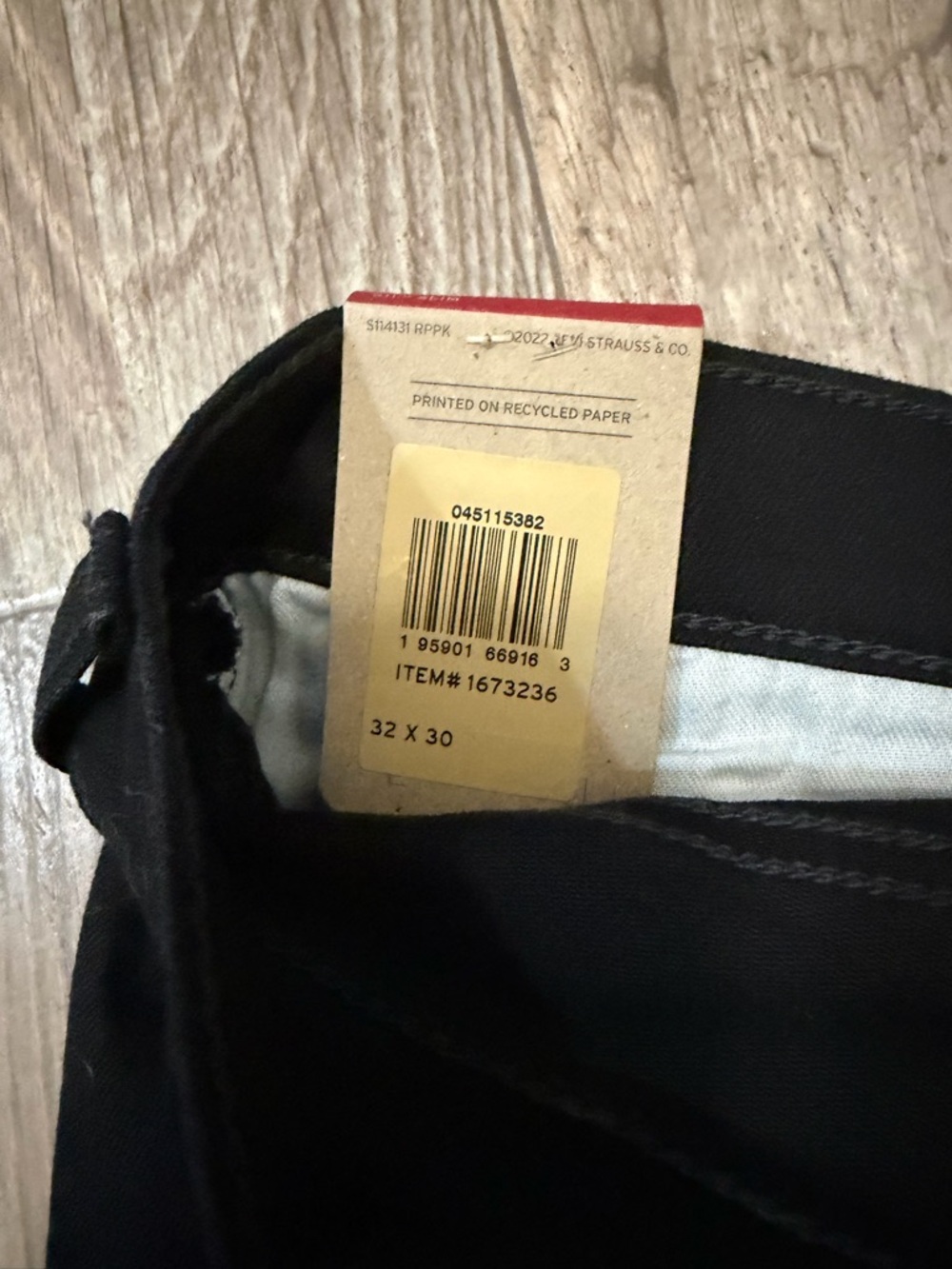Levi's Men's Black 511 Slim Jeans Stretch. Size 32x30. Brand new with tags - Picture 6 of 6